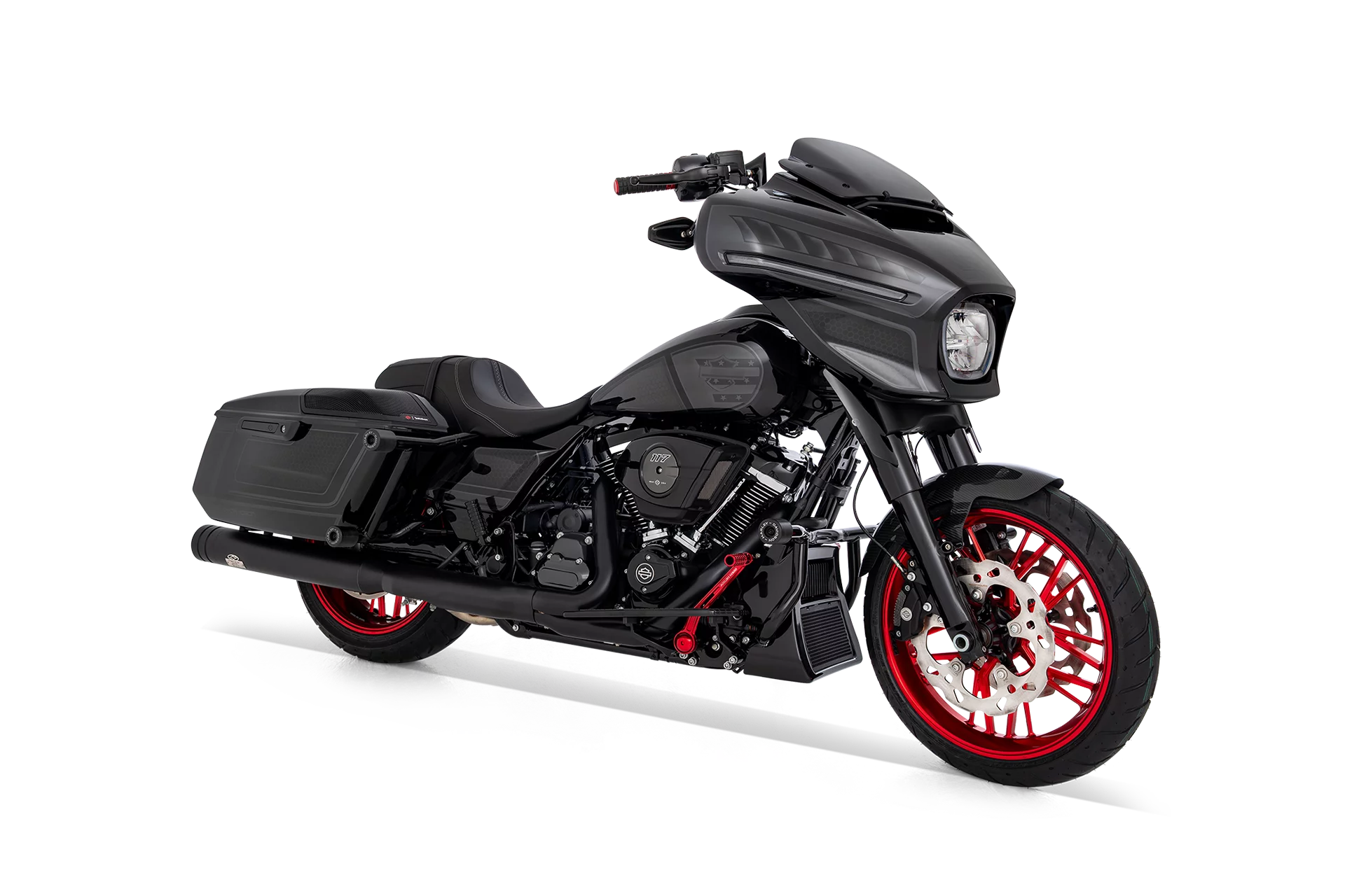 Bündnerbike GR Blackline Series Custom Harley-Davidson Street Glide